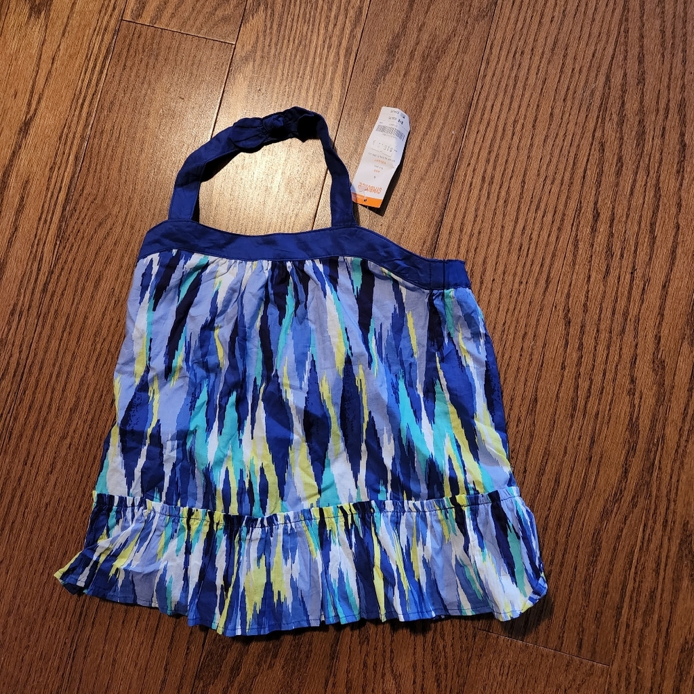 Gymboree size 6 halter top NWT
